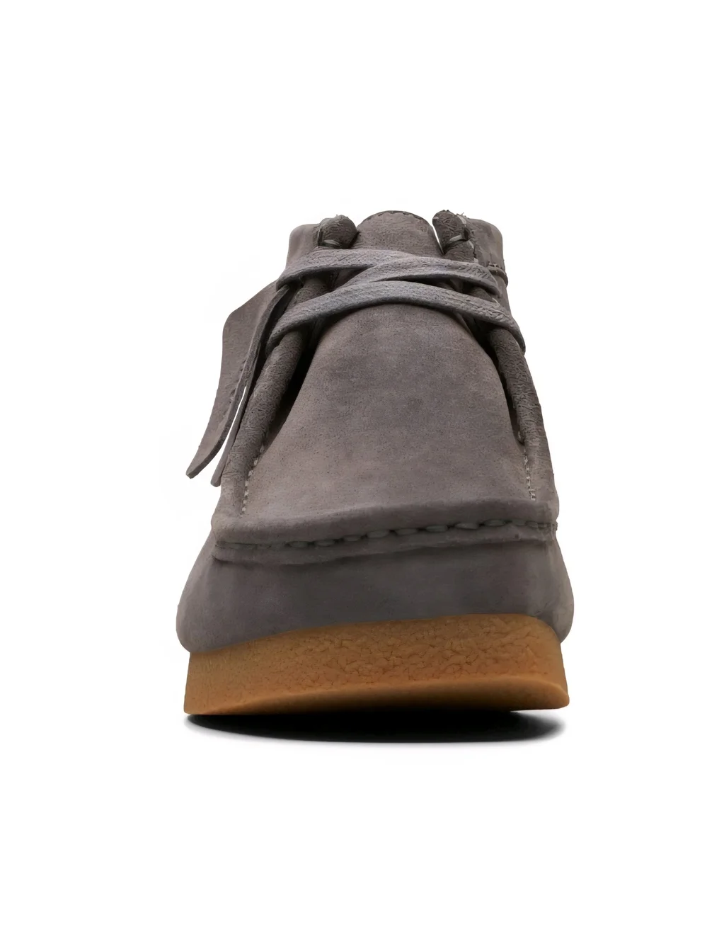 Clarks Men’s Grey Suede Chukka Wallabee Boot Size 11